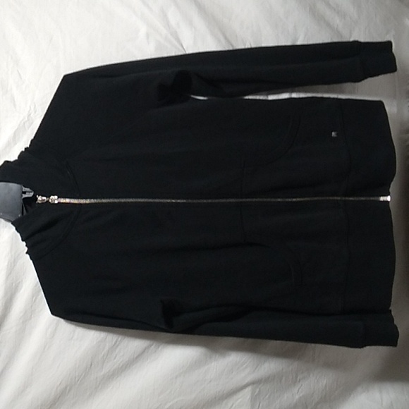 SALE! Victoria's Secret Vintage Gold Bling Zip Up Jacket Sz.XS Can Fit Bigger - Picture 4 of 12